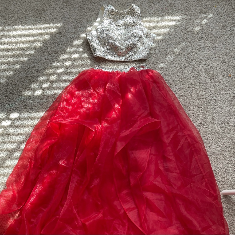 Two-Piece Prom Dress